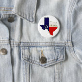 STAAT VAN TEXAS RONDE BUTTON 5,7 CM (In situ)