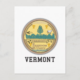 Staat Vermont Briefkaart