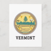 Staat Vermont Briefkaart (Voorkant)