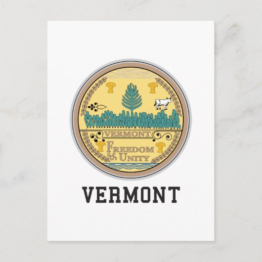 Staat Vermont Briefkaart (Voorkant)
