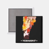  staat Vermont Magnet (Voorkant / Achterkant)