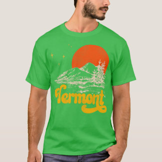 staat Vermont Midden-Centraal T-shirt