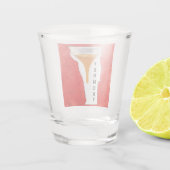 Staat Vermont Shot Glas (Achterkant)
