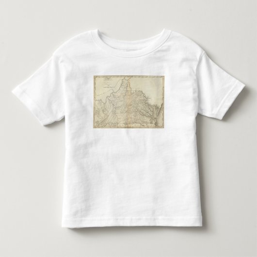 Staat Virginia Kinder Shirts (Voorkant)