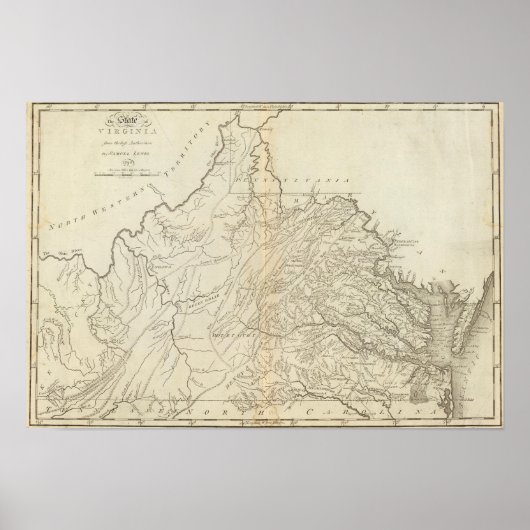 Staat Virginia Poster (Voorkant)