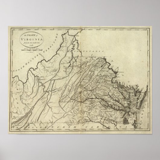 Staat Virginia Poster (Voorkant)