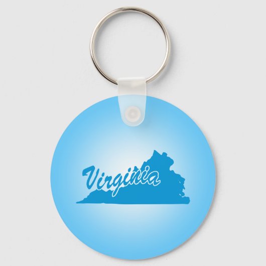 Staat Virginia Sleutelhanger (Voorkant)