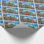 Staat Virginia VA  groot Briefkaart Cadeaupapier (Hoek)