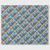 Staat Virginia VA  groot Briefkaart Cadeaupapier (Vlak)