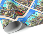 Staat Virginia VA  groot Briefkaart Cadeaupapier (Rol Hoek)