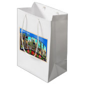 Staat Virginia VA  groot Briefkaart Medium Cadeauzakje (Voorkant Gekanteld)