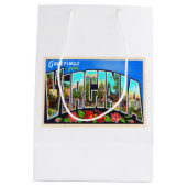 Staat Virginia VA groot Briefkaart Medium Cadeauzakje (Achterkant)