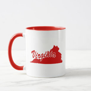 Staat Virginia Vorm Rode Mok