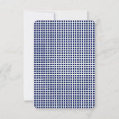 Staat vlag blauw naar het zuiden, jullie gaan alle aankondiging (Achterkant)