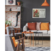 Staat Vogel Collectie, Kardinaal, aanpasbaar Poster