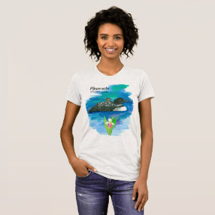 Staat vogel van Minnesota Common Loon T-shirt