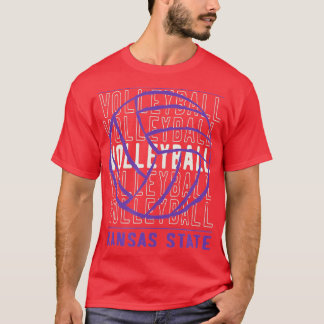 Staat volleyball Kansas T-shirt