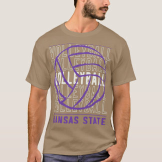 Staat volleyball Kansas T-shirt