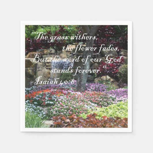 Staat voor altijd servetten (Voorkant)