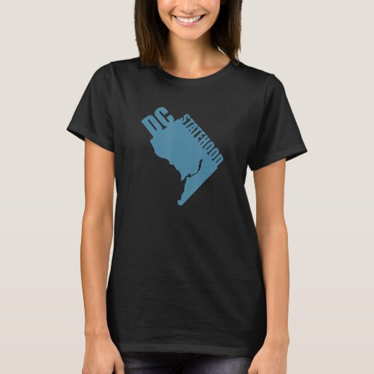 Staat voor Washington D.C. T-shirt (Voorkant)