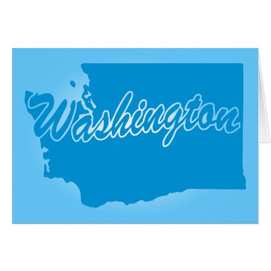 Staat Washington (Voorkant Horizontaal)