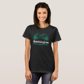 Staat Washington de Evergreen Staat T-shirt (Voorkant volledig)