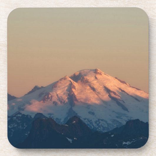 Staat Washington, Noord-Cascades. Baker monteren Onderzetter (Voorkant)