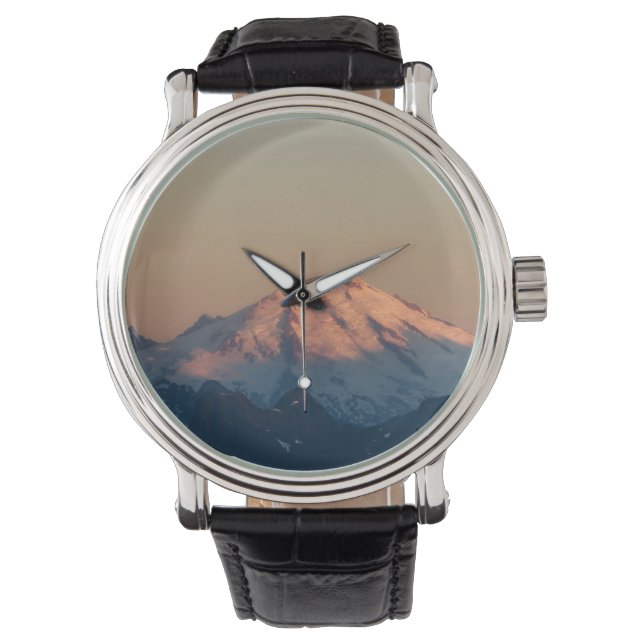 Staat Washington, North Cascades. Mount Baker Horloge (Voorkant)