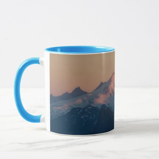 Staat Washington, North Cascades. Mount Baker Mok (Links)
