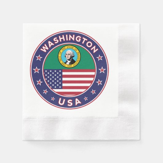 Staat Washington Servet (Voorkant)