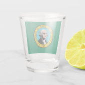 STAAT WASHINGTON SHOT GLAS (Achterkant)