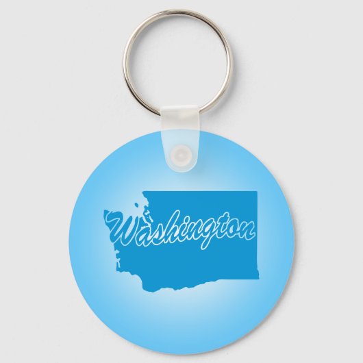 Staat Washington Sleutelhanger (Voorkant)