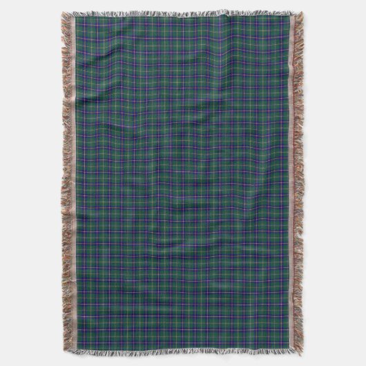 Staat Washington Tartan Deken (Voorkant Verticaal)
