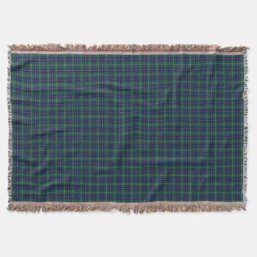 Staat Washington Tartan Deken (Voorkant)