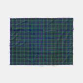 Staat Washington Tartan Fleece Deken (Voorkant (Horizontaal))