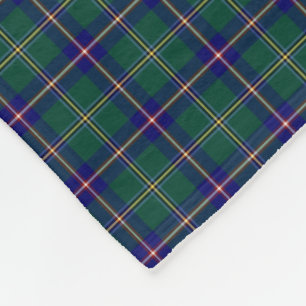 Staat Washington Tartan Fleece Deken