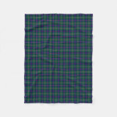 Staat Washington Tartan Fleece Deken (Voorkant)