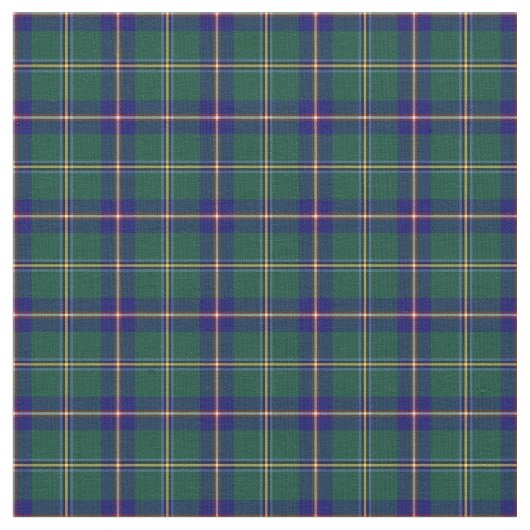 Staat Washington Tartan Stof (Close Up)