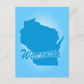 Staat Wisconsin Briefkaart (Voorkant)