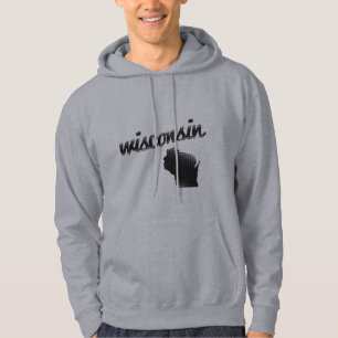 Staat Wisconsin Hoodie