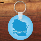 Staat Wisconsin Sleutelhanger (Voorkant)