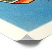 Staat Wisconsin WI Old Vintage Travel Souvenir Poster (Hoek)