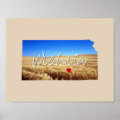 Staatfoto van Kansas Poster (Voorkant)