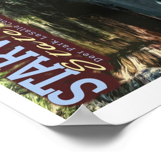 STAATPARK - OGLESBY - ILLINOIS US POSTER (Hoek)