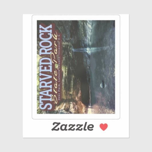 STAATPARK - OGLESBY - ILLINOIS US STICKER (Vel)