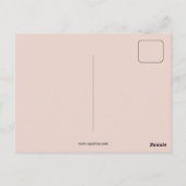  staatsbloem van Colorado, Columbine Briefkaart (Achterkant)