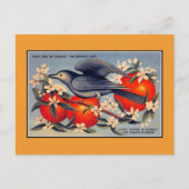 staatsbloem van Florida, staatvogel Briefkaart (Voorkant)