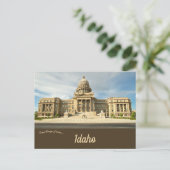 Staatscapitol in Boise Idaho Briefkaart (Staand voorkant)