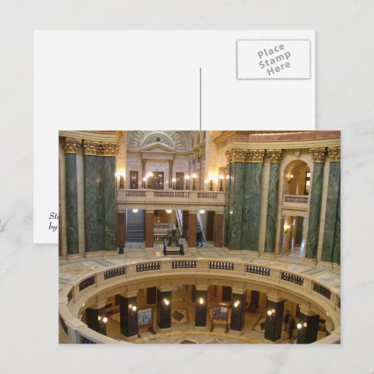 Staatscapitol - Madison - Briefkaart (Voorkant / Achterkant)