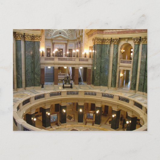 Staatscapitol - Madison - Briefkaart (Voorkant)